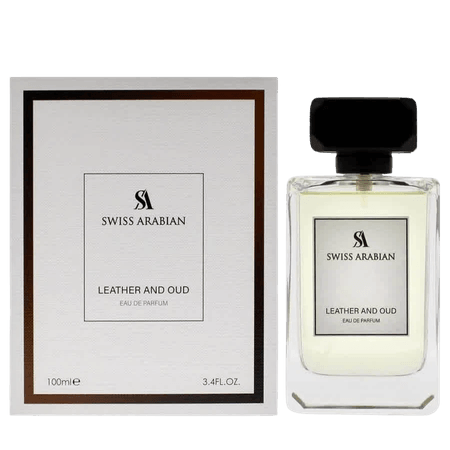 Swiss Arabian Leather and Oud Unisex Eau De Parfum - 100 ml