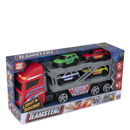 Teamsterz Light & Sound Biltransport med 3 Bilar