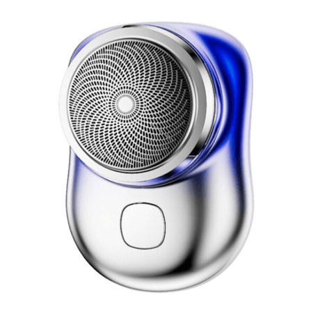 Bärbar minirakapparat blå