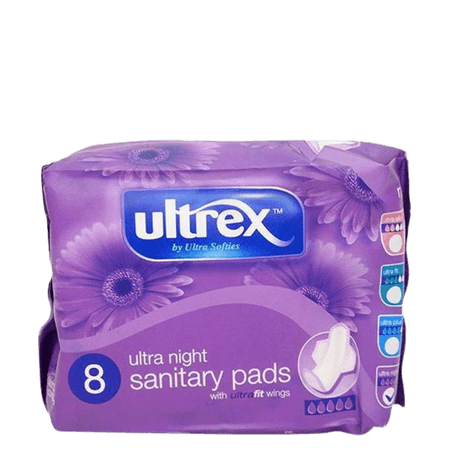 Ultrex Ultra Nattbind med Vingar – 8 st