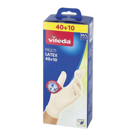 Vileda Multi Latex engångshandskar M/L - 50 st