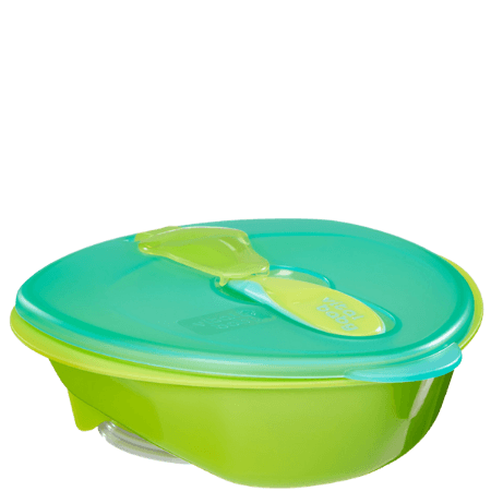 Vital Baby Nourish-skål med sugkopp - Grön
