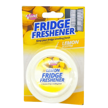 Vivid Lemon Scented Fridge Freshener