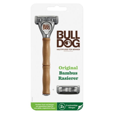 Wilkinson Sword Bulldog rakkniv med bambuhandtag