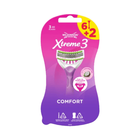 Wilkinson Sword Xtreme 3 Skönhetsrakhyvlar - 8 st