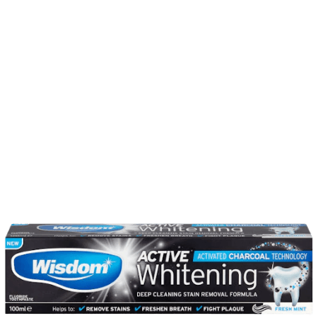 Wisdom Active Whitening koltandkräm - 100 ml