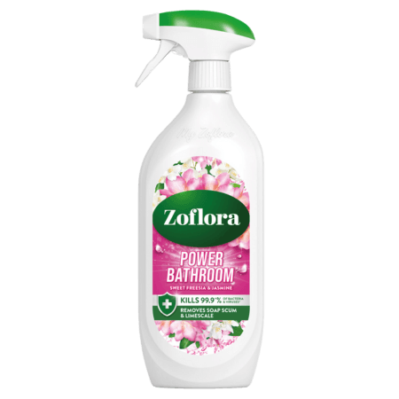 Zoflora Power Bathroom Sweet Freesia & Jasmine Spray - 800 ml