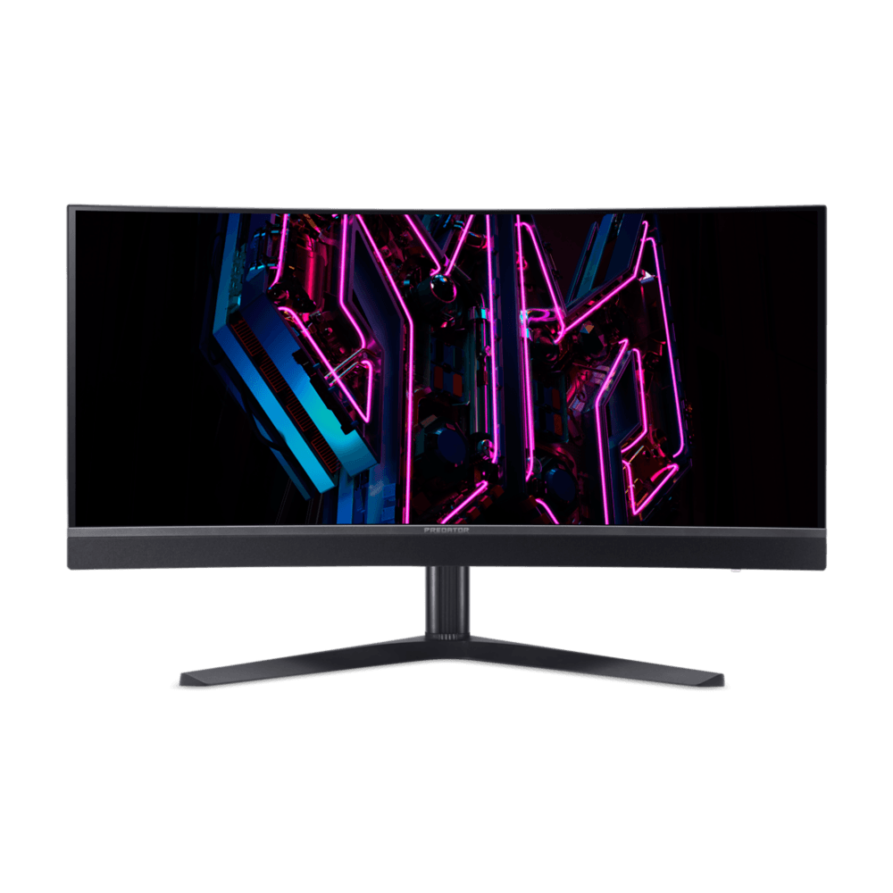 Predator X, X34V, OLED Böjd Spelskärm, UW-QHD, 175Hz, OLED, Svart