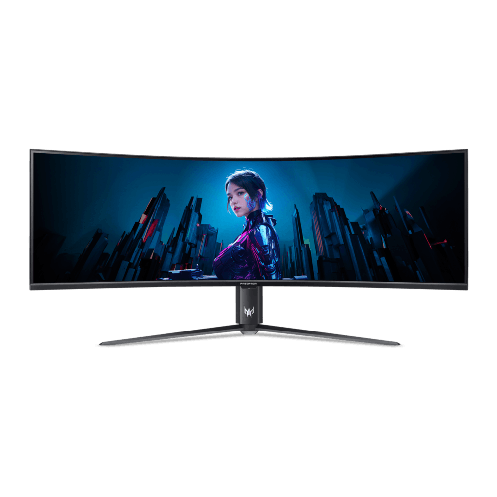 Predator Z, Z57 Svart, Böjd Spelskärm, DUHD 7680x2160, FreeSync Premium, HDR1000