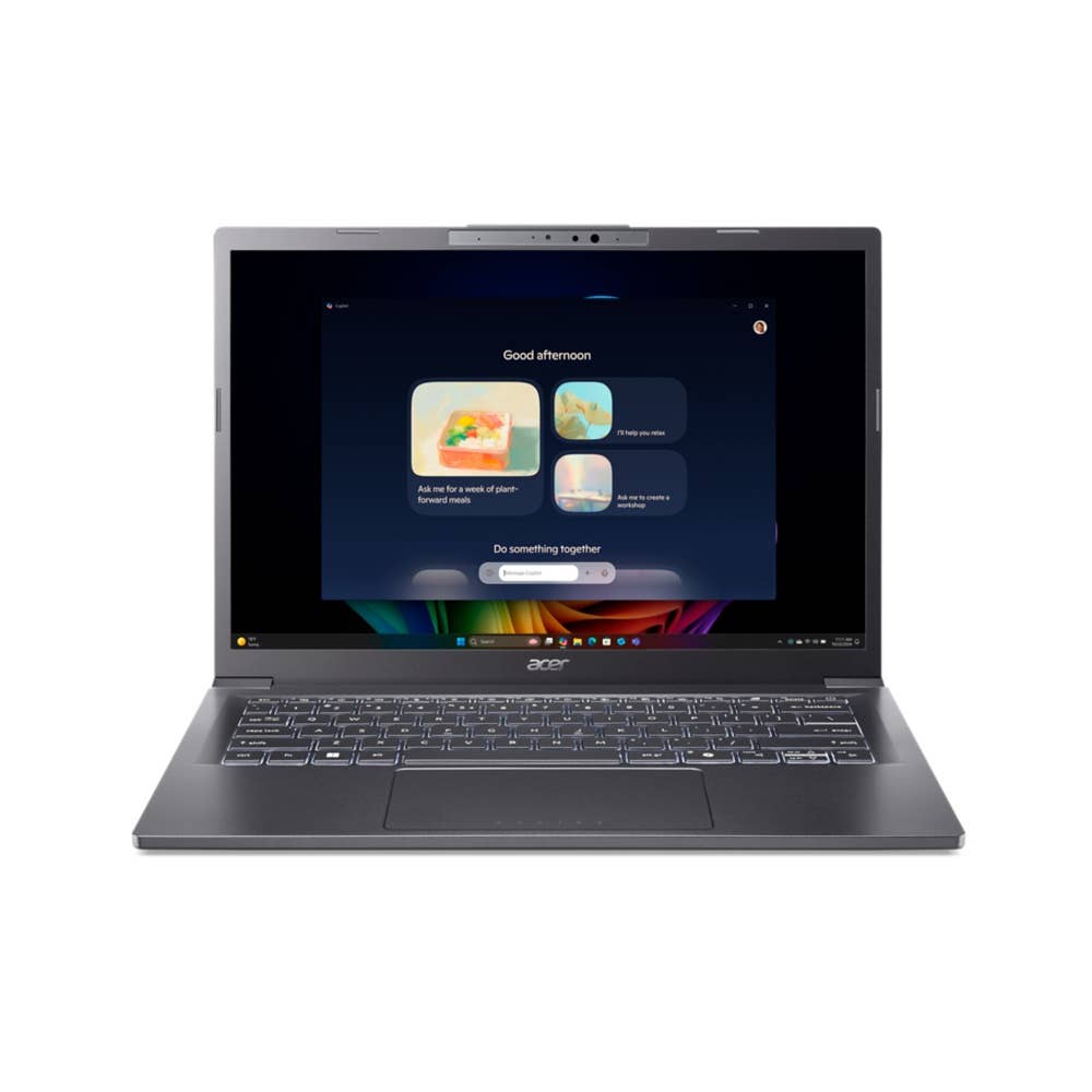 Acer Aspire 14 AI OLED, A14-52M, Bärbar dator, 14" OLED, Intel Core Ultra 7, 16 GB RAM, 1 TB SSD, Intel Arc Graphics