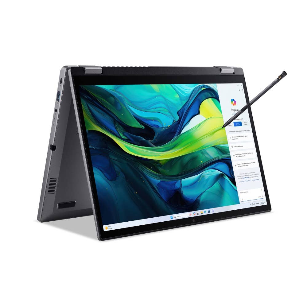 Acer Aspire Spin 14, ASP14-52MTN, Bärbar dator, 14" WUXGA Touchscreen, Intel Core Ultra 7 155U, 32 GB RAM, 1 TB SSD, Intel Graphics