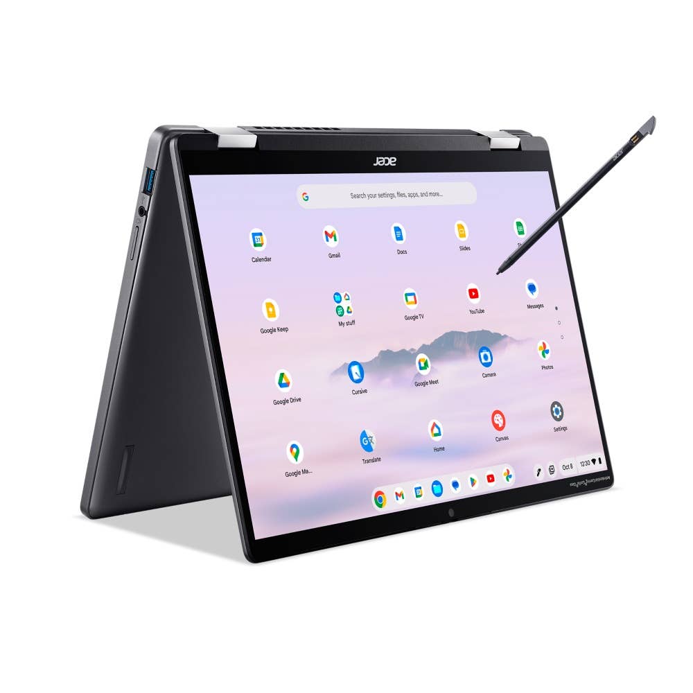 Acer Chromebook Plus Spin 714, CP714-1HN, Chromebook, 14" Touchscreen, Intel® Core™ Ultra 5, 16GB RAM, 512GB SSD, Intel® Graphics