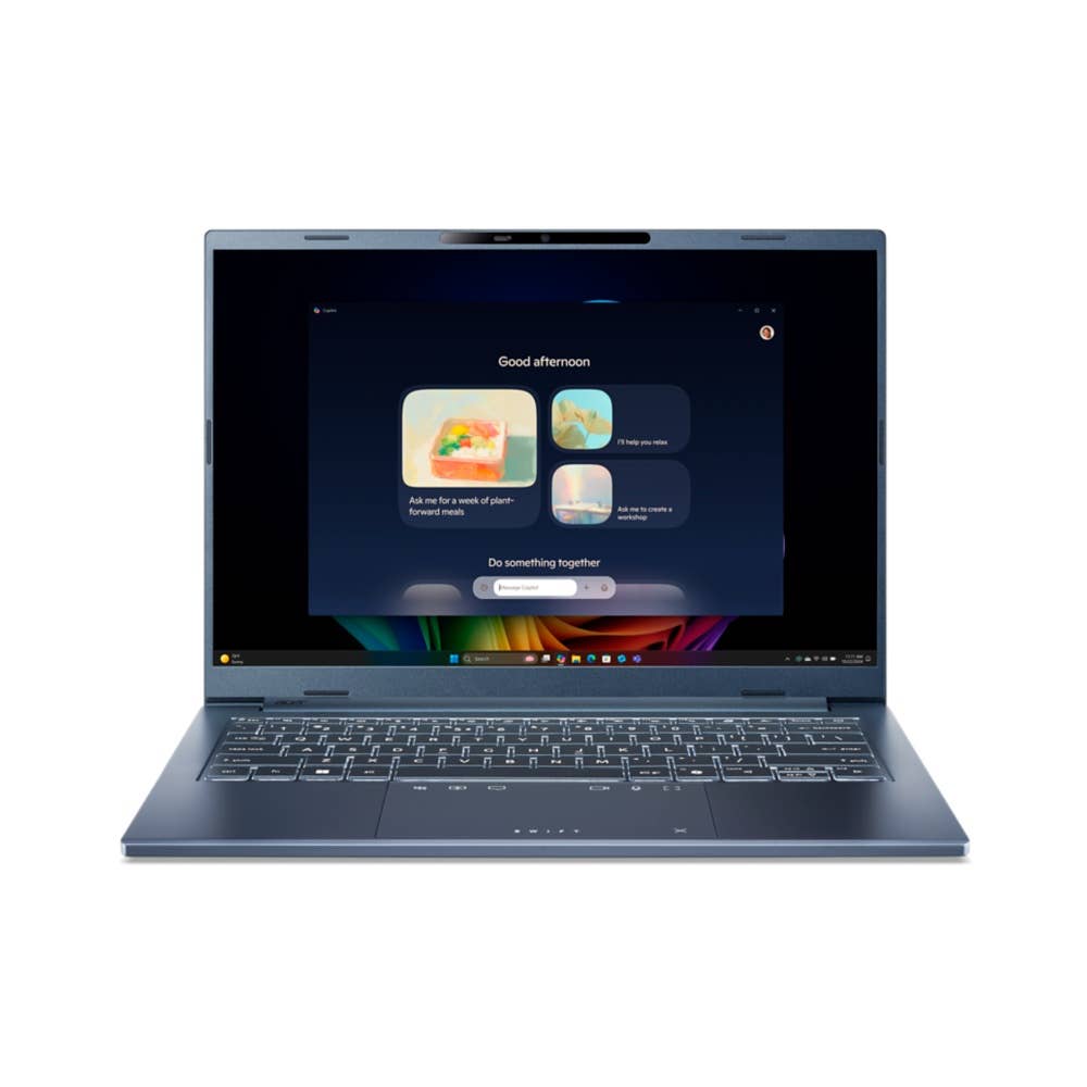 Acer Swift Go 14 AI OLED, SFG14-75, Ultratunn Laptop, 14" OLED Skärm, Intel Core Ultra 9, 32 GB RAM, 1 TB SSD