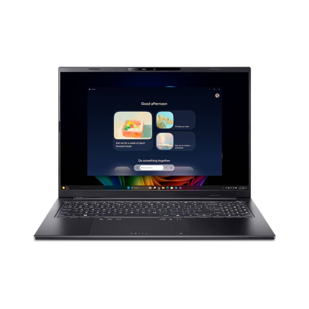 Acer Swift Go 16 AI OLED, SFG16-74, Ultratunn bärbar dator, 16" OLED, Intel Core Ultra 9