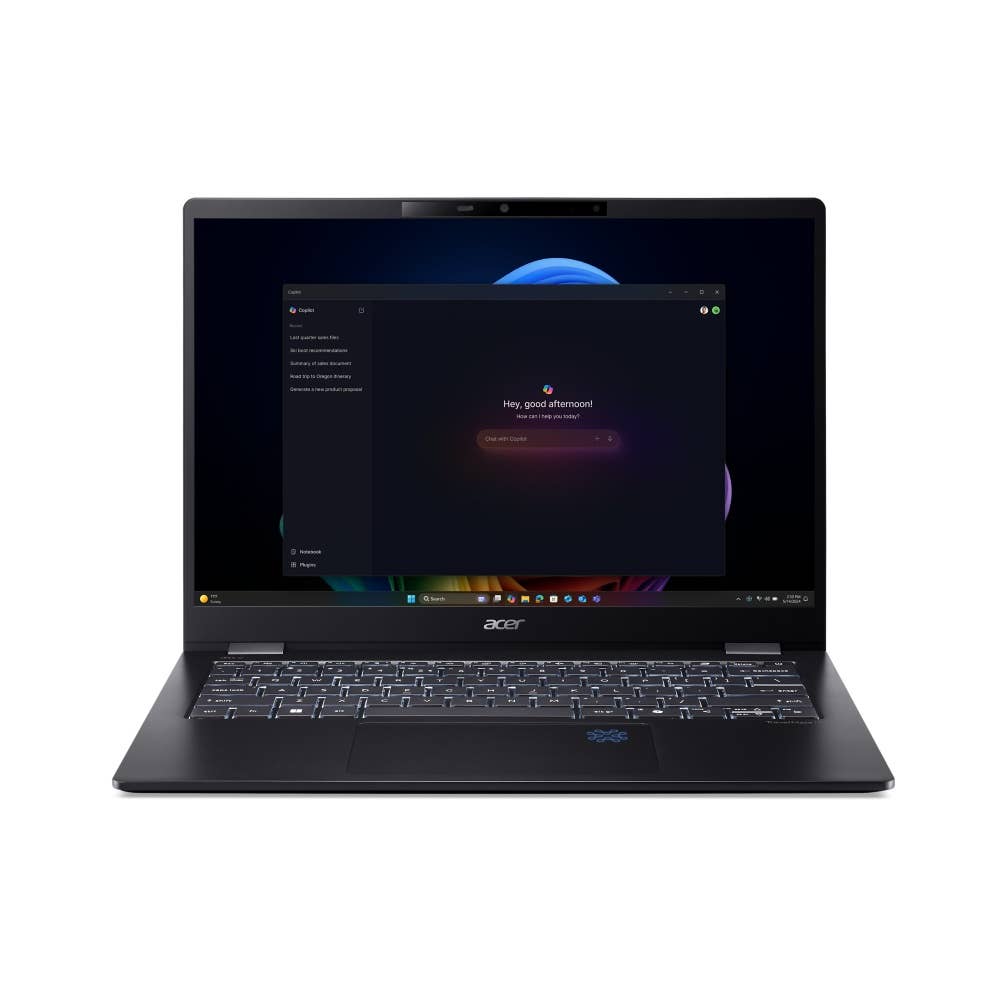 Acer TravelMate P6 14 AI, TMP614-54-TCO, Bärbar dator, 14", Intel® Core™ Ultra 7, 32 GB RAM, 1 TB SSD, Intel® Arc™ Graphics